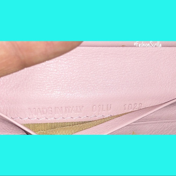 Vintage Dior Pink Monogram Logo Wallet John Galliano - Picture 14 of 16